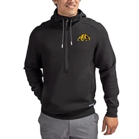 Men's Cutter & Buck Bowie State Bulldogs Roam Eco Recycled Half-Zip Pullover Hoodie