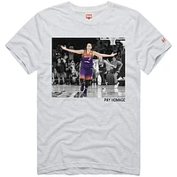 Unisex Homage Diana Taurasi Ash Phoenix Mercury Pay T-Shirt