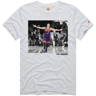 Unisex Homage Diana Taurasi Ash Phoenix Mercury Pay T-Shirt