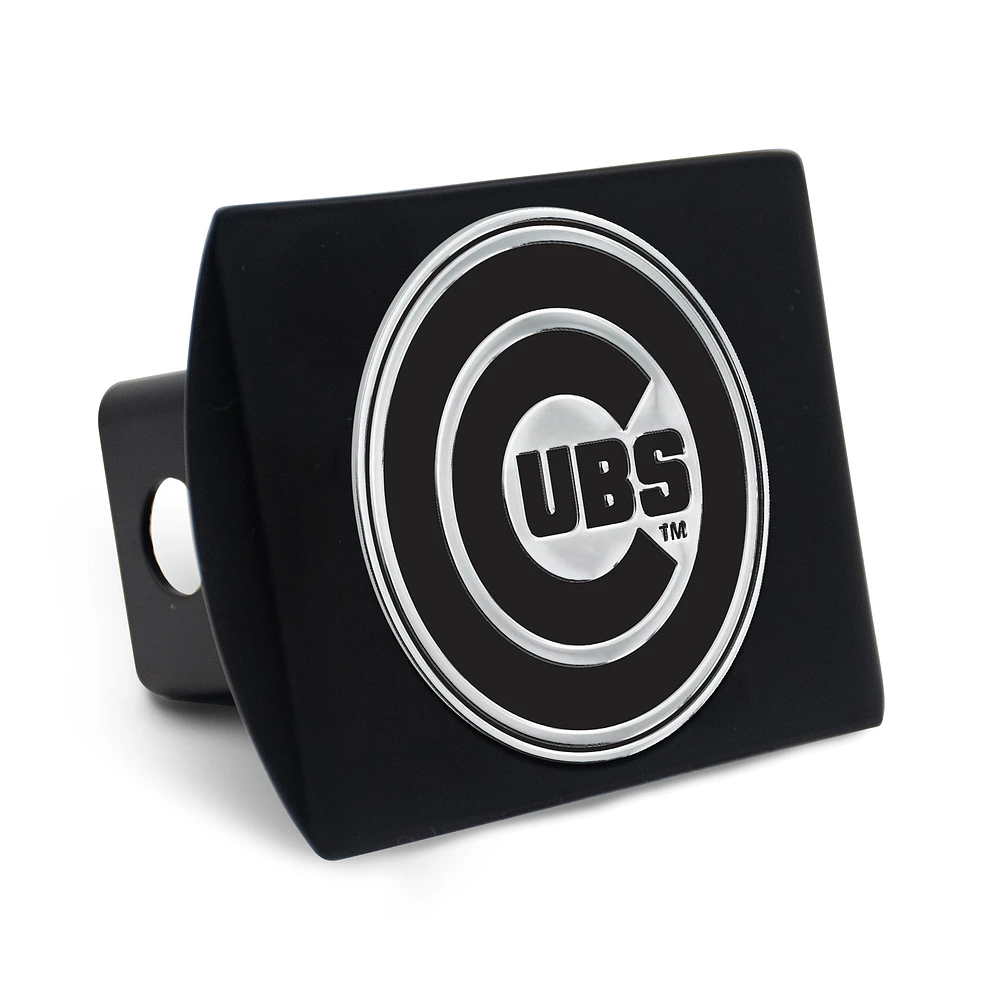 WinCraft Chicago Cubs Premium Metal Chrome Logo Universal Hitch Cover