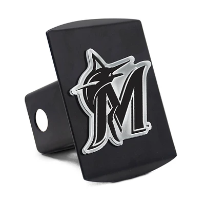 WinCraft Miami Marlins Premium Metal Chrome Logo Hitch Cover