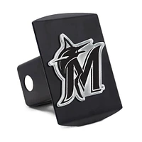 WinCraft Miami Marlins Premium Metal Chrome Logo Hitch Cover