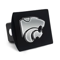 WinCraft Kansas State Wildcats Premium Metal Chrome Logo Hitch Cover