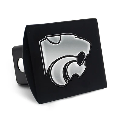 WinCraft Kansas State Wildcats Premium Metal Chrome Logo Hitch Cover