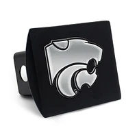 WinCraft Kansas State Wildcats Premium Metal Chrome Logo Hitch Cover