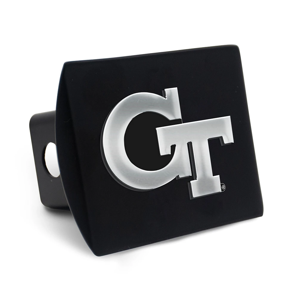 WinCraft Georgia Tech Yellow Jackets Premium Metal Chrome Logo Hitch Cover