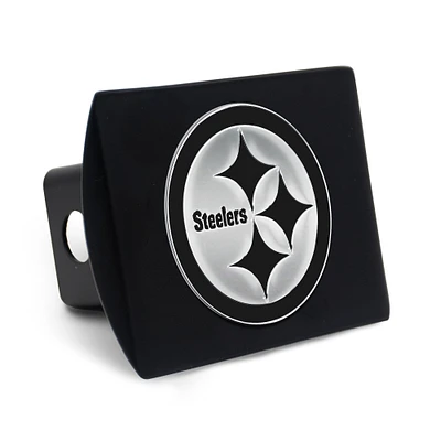 WinCraft Pittsburgh Steelers Premium Metal Chrome Logo Hitch Cover
