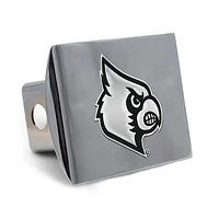 WinCraft Louisville Cardinals Premium Metal Chrome Hitch Cover