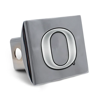 WinCraft Oregon Ducks Premium Metal Chrome Hitch Cover
