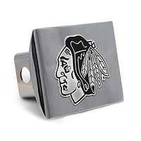 WinCraft Chicago Blackhawks Premium Metal Chrome Hitch Cover