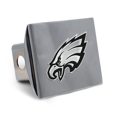 WinCraft Philadelphia Eagles Premium Metal Chrome Hitch Cover