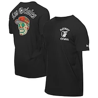 Men's New Era Black Baltimore Orioles Sugar Skulls T-Shirt