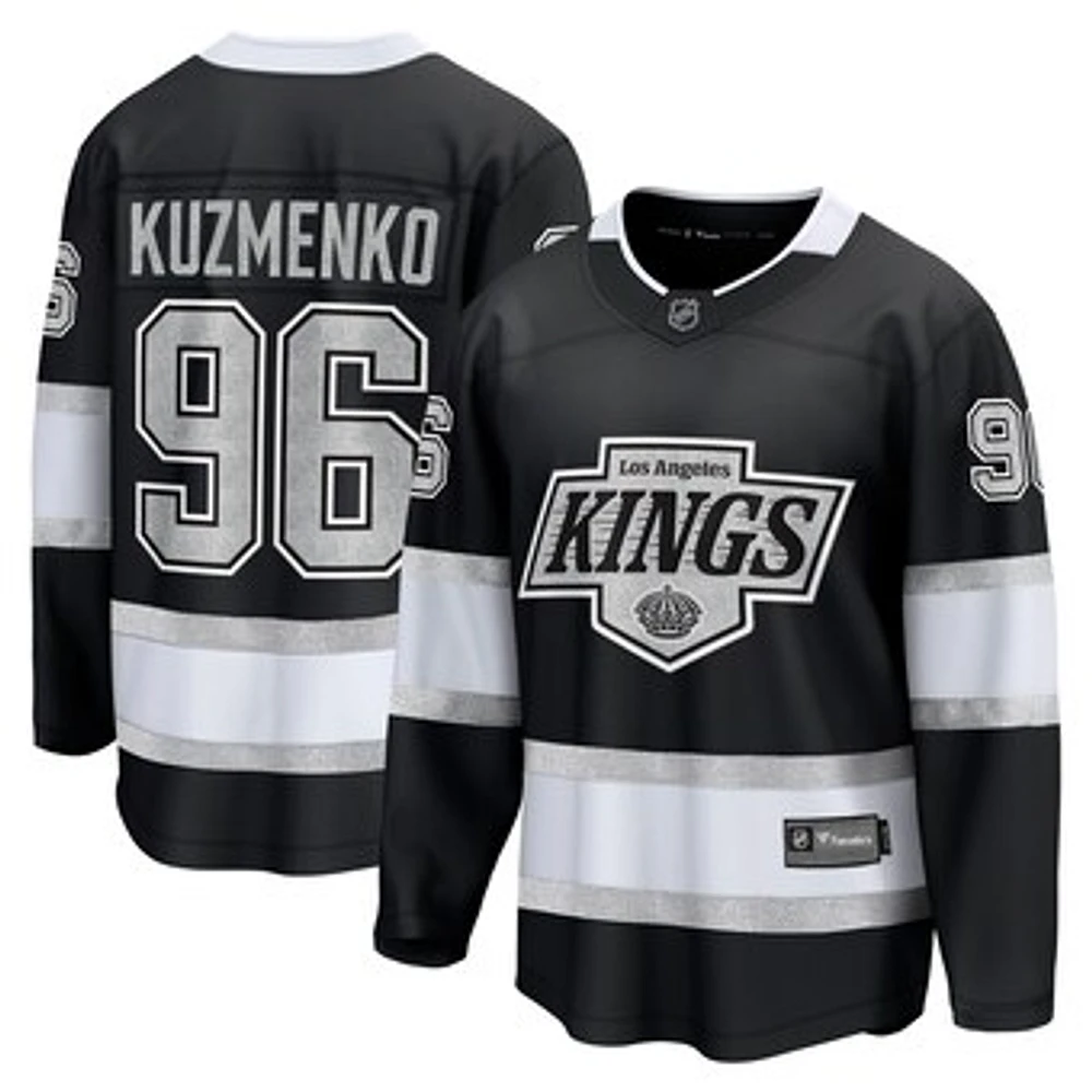 Men's Fanatics Andrei Kuzmenko Black Los Angeles Kings Home Breakaway Jersey