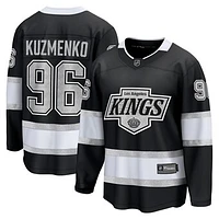 Men's Fanatics Andrei Kuzmenko Black Los Angeles Kings Home Breakaway Jersey
