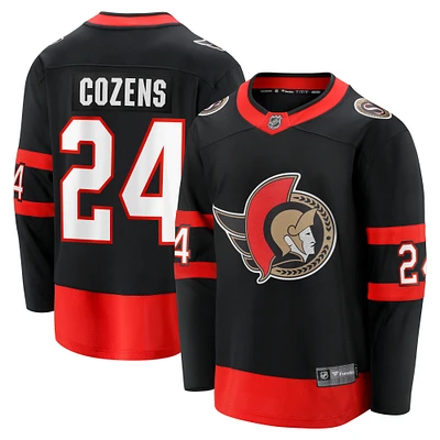 Men's Fanatics Dylan Cozens Black Ottawa Senators Home Breakaway Jersey