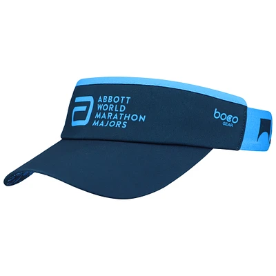 Unisex BOCO Gear  Blue World Marathon Majors 360 Visor Adjustable Hat
