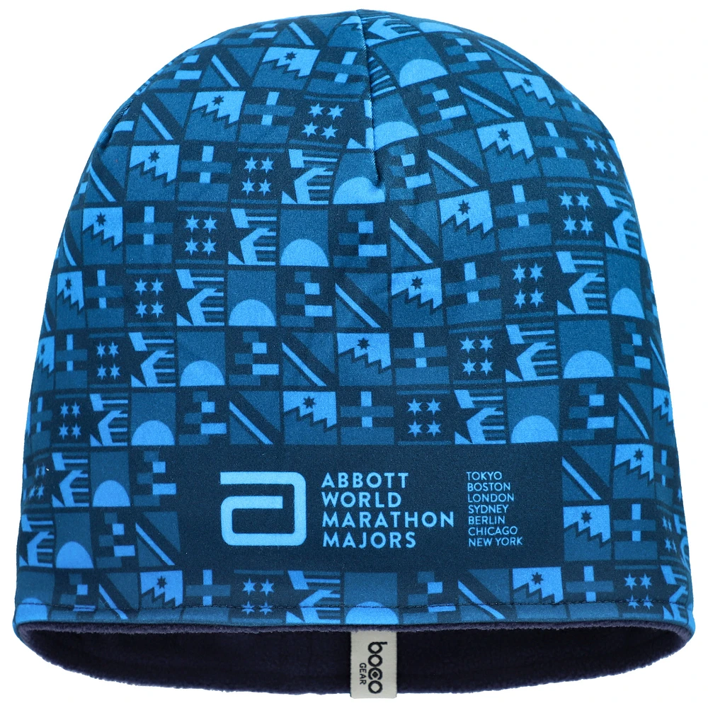 Unisex BOCO Gear Blue World Marathon Majors Performance Knit Hat