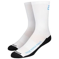 Unisex BOCO Gear  White World Marathon Majors Crew Socks