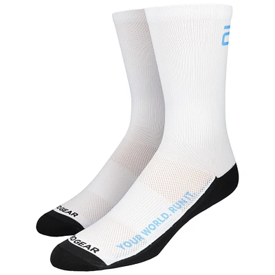 Unisex BOCO Gear  White World Marathon Majors Crew Socks