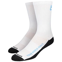Unisex BOCO Gear  White World Marathon Majors Crew Socks
