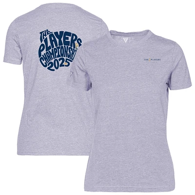 Women's Levelwear  Heather Gray THE PLAYERS Maddox T-Shirt