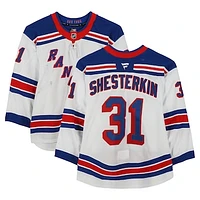 Igor Shesterkin New York Rangers Game-Used #31 Set 3 Jersey from the 2024-25 NHL Season