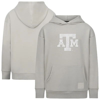 Women's KadyLuxe  Gray Texas A&M Aggies Boyfriend Pullover Hoodie