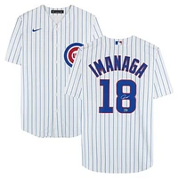 Shota Imanaga Chicago Cubs Autographed White Nike Replica Jersey