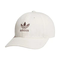 Men's adidas Originals Off White Washed Adjustable Hat