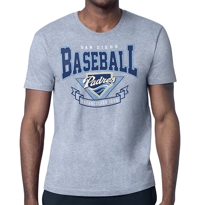 Men's Starter Gray San Diego Padres ‘80s Inspired T-Shirt