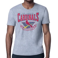 Men's Starter Gray St. Louis Cardinals ‘80s Inspired T-Shirt