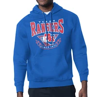 Men's Starter Royal Texas Rangers 80's Inspired Team Fleece Hoodie