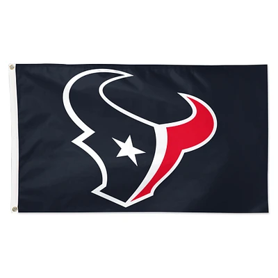 WinCraft Houston Texans 3' x 5' Logo 1-Sided Deluxe Flag