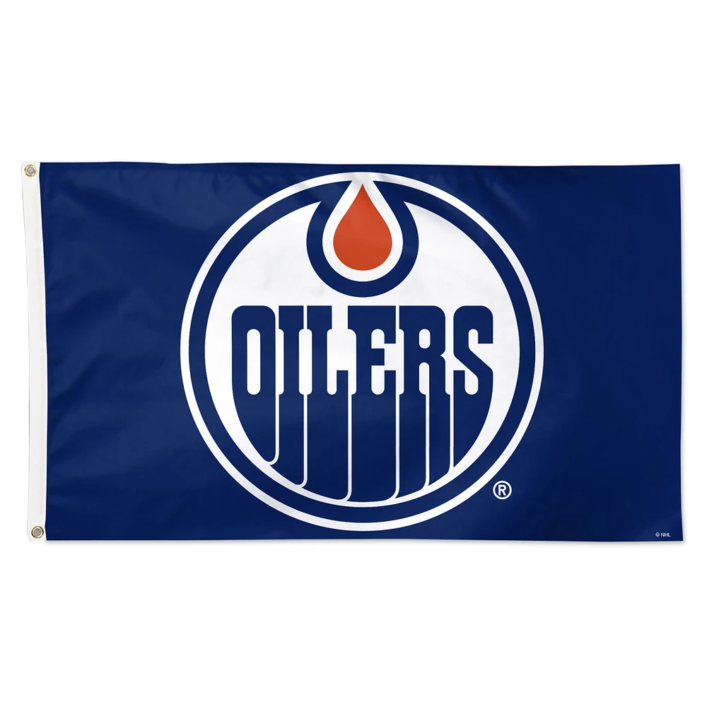 WinCraft Edmonton Oilers 3' x 5' Single-Sided Team Flag