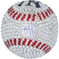 CC Sabathia New York Yankees Autographed Baseball - Art by Rock On Sports