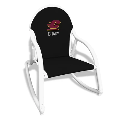 Chad & Jake Central Michigan Chippewas Children's Personalized Rocking Chair