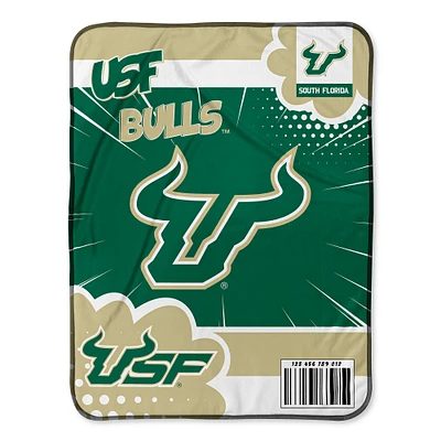 Chad & Jake South Florida Bulls 30" x 40" Comic Theme Baby Blanket
