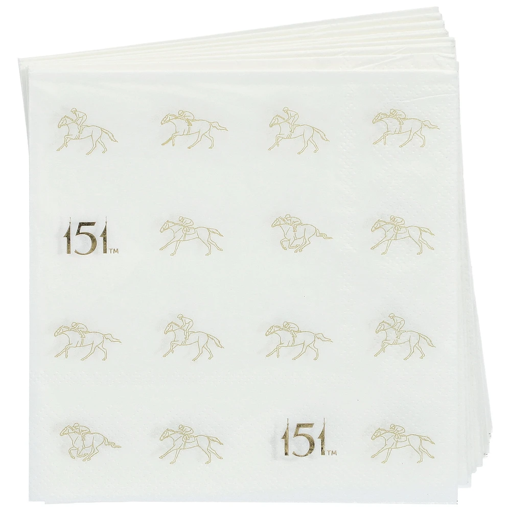 151st Kentucky Derby 16-Pack 5" Beverage Napkins