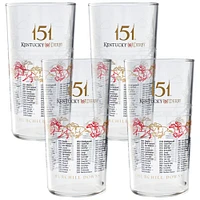 151st Kentucky Derby 4-Pack Mint Julep Glass Set