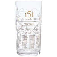 151st Kentucky Derby 24K Limited Edition Gold Mint Julep Glass