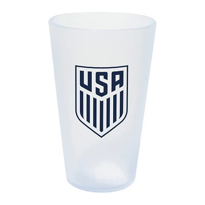 WinCraft USA Soccer 16oz. Fun Silicone Pint Glass