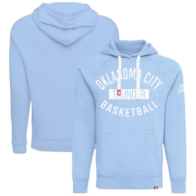 Unisex Sportiqe  Light Blue Oklahoma City Thunder Olsen Tri-Blend Pullover Hoodie