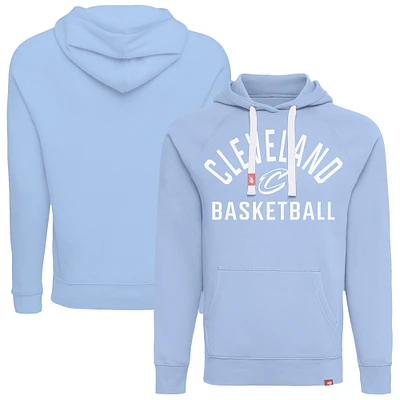Unisex Sportiqe  Light Blue Cleveland Cavaliers Olsen Tri-Blend Pullover Hoodie