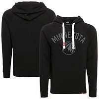 Unisex Sportiqe  Black Minnesota Timberwolves Olsen Tri-Blend Pullover Hoodie