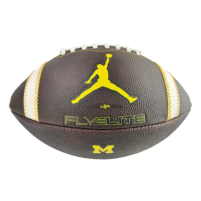Jordan Brand Michigan Wolverines Fly Elite Game Football