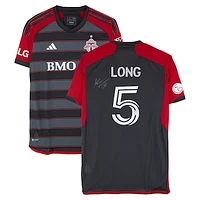 Kevin Long Toronto FC Autographed Match-Used #5 Black adidas Jersey from the 2024 MLS Season - Size L