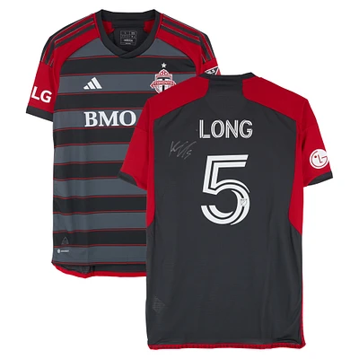 Kevin Long Toronto FC Autographed Match-Used #5 Black adidas Jersey from the 2024 MLS Season - Size L