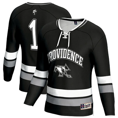 Youth GameDay Greats Black Providence Friars Lightweight Fashion Men's Hockey Jersey