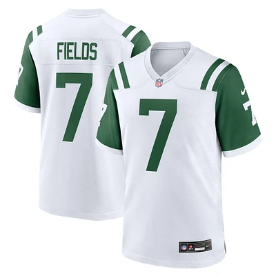 Men's Nike Justin Fields  White New York Jets Alternate The Classic Game Jersey