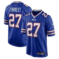 Men's Nike Darrick Forrest  Royal Buffalo Bills Team Game Jersey